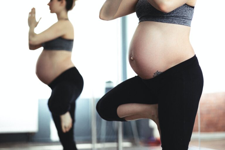 6 Wochen: Schwangerschaftsyoga